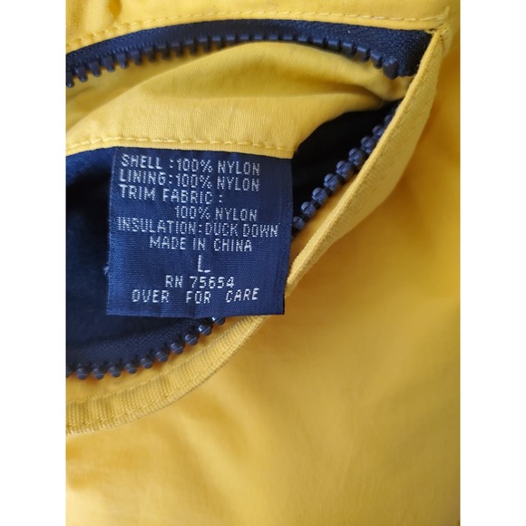 Vintage‎ Y2K Abercrombie Fitch Reversible Duck Down Insulated Large Puffer Vest - Picture 6 of 11